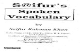 Spoken Vocabulary by Saifur Rahman Khan com