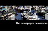 How Newspaper Newsrooms Work