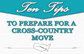 10 Tips to Prepare for a Cross-Country Move