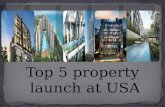 Top 5 Property Launch At USA