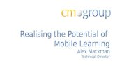 Realising the potential of mobile learning