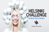 Helsinki Challenge - science based competition and idea accelerator