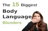 The 15 Most Common Body Language Mistakes
