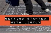 Get started with Listly - A beginners guide to social list making