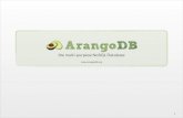 ArangoDB – A different approach to NoSQL