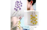 How To Make Dangle Earrings With Gemstone Beads