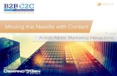 Moving The Needle With Content Marketing