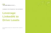 Stop Giving Sales to your competitors- Leverage LinkedIN to generate leads