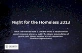 Night for the Homeless - Event Round-Up from Donation to Delivery