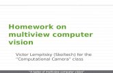 Multiview Imaging HW Overview