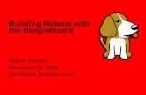 Building Robots with the Beagleboard -- HBRC Nov 19, 2008