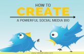 How to Create a Powerful Social Media Bio