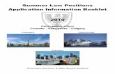 Dal Booklet Summer Law Positions 2010