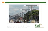 solar street lights In Africa