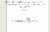 BB14 Best of Botswana, Namibia, Zimbabwe & South Africa  in 14 days