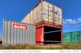 Practical Docker for OpenStack (Juno Summit - May 15th, 2014)