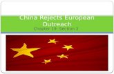 China reject european outreach