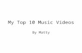 Top 10 Music Videos