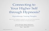 Connecting to high self through hypnosis - Oct 28 Hypnotherapy Training Free Webinar