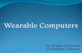 Wearable Computers Ppt