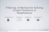 Filtering: a method for solving graph problems in map reduce