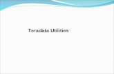 Teradata Utilities[1]