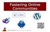 Fostering Online Communities by Sue Reynolds