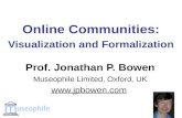 Online Communities: Visualization and Formalization.