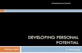 Developing Personal Potential