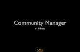 The Community Manager