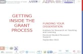 Getting Inside the Grant Process - Part 1: Funding Your Dissertation - 2013-09