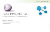 Social Intranet für KMU - IBM Connect Switzerland