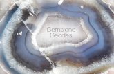 Gemstone geodes