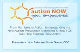 CDC Webinar with Autism NOW April 17, 2012