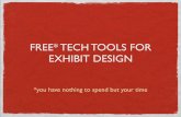 Free Tech Tools for Exhibit Design