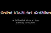Online Visual Art Creation