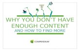 Why You Don't Have Enough Content, and How to Find More | Jay Baer & Chris Baggott Webinar