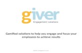 Giver  engagement solutions intro