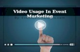Video Usage In Event Marketing