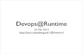 DevOps @ Runtime