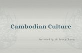 Cambodian culture