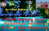 Start Selling Your Paintings On ebay With a Live Demo