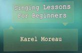 Singing lessons for beginners