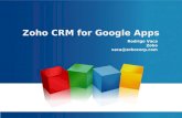 Zoho CRM for Google Apps Webinar