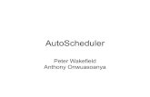 Auto scheduler presentation_1