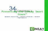 34 commerce presenting the cinsay smart store™