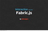 Interactive web with Fabric.js @ meet.js