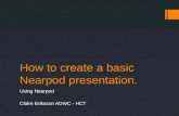 How to create a basic nearpod presentation