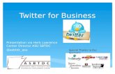 Twitter for business June 2012