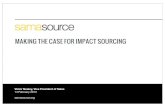 Making the Case for Impact Sourcing - Samasource